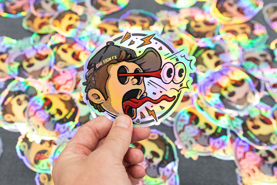 Holographic Stickers