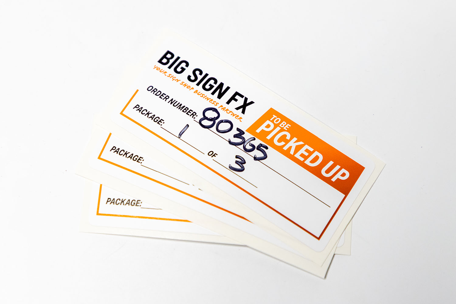 Sticker Paper Flow Written Sign Paper Stickers – signWRLD